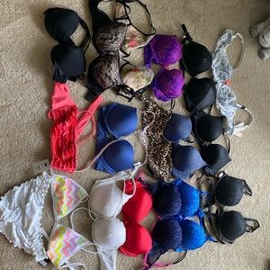 Victoria’s Secret Bras and bikini tops
